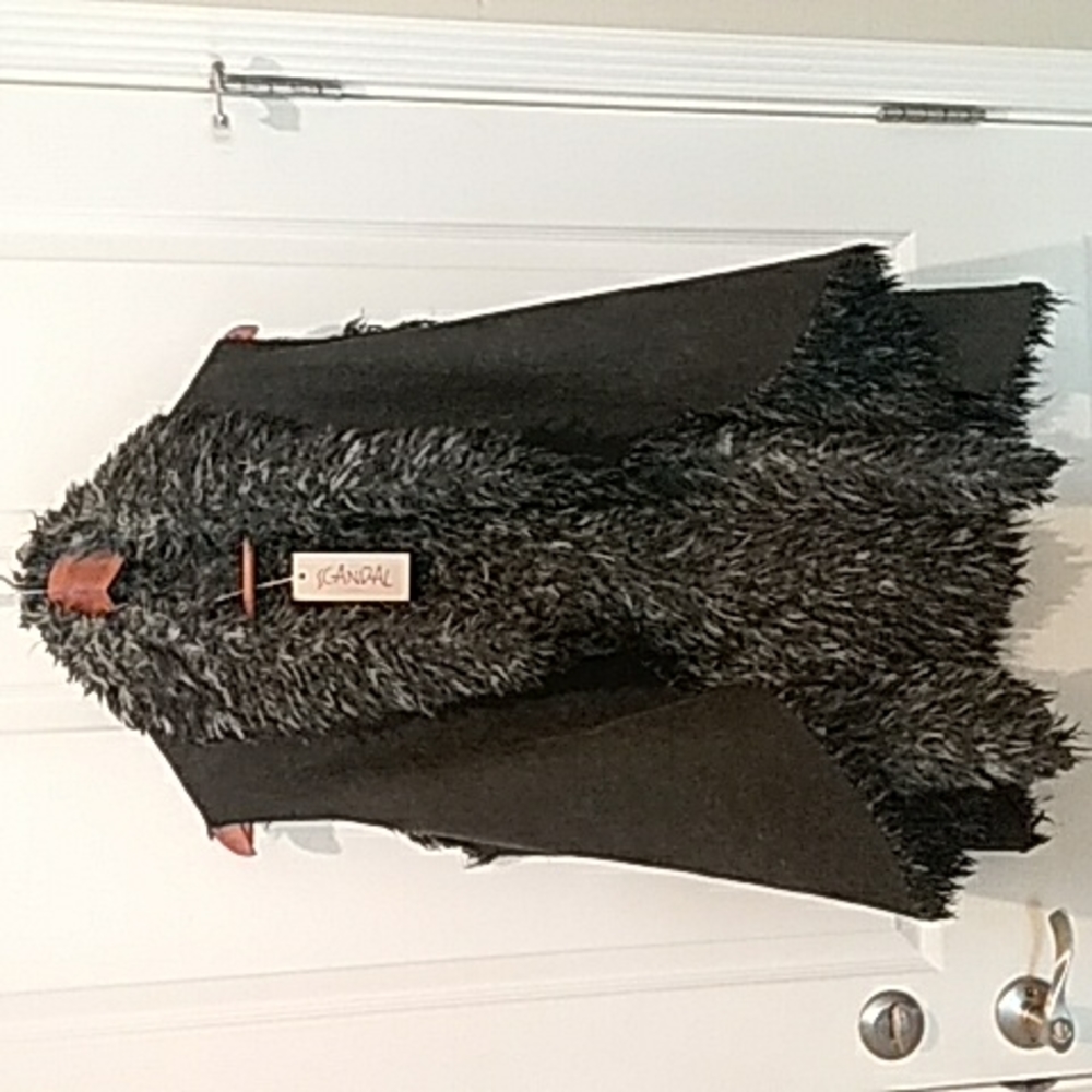 Faux fur vest by Scandal of Italy,